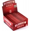 Elements Red (Hemp) KS Slim (50 pks a Box 33L)